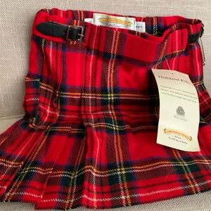 Authentic Scottish Kilt Skirt. Size 2. Brand New!